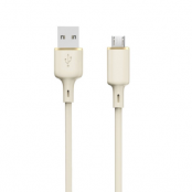 Dudao USB-A Till USB-Micro Kabel 1m - Beige
