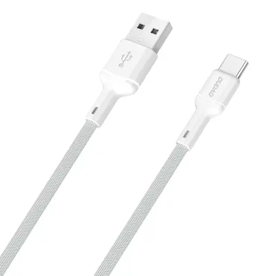 Dudao USB-A - USB-C kabel 5A 1m L9T - Vit
