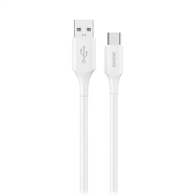 Dudao USB-A - USB-C kabel 6A 1.2m L2sT - Vit