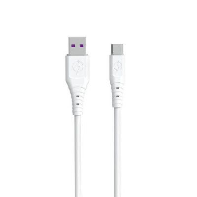 Dudao USB-C till USB-A kabel 1m - Vit