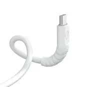 Dudao USB-C till USB-C 100W Kabel 1m - Vit