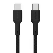 Dudao USB-C - USB-C 65W Kabel 2m L9C - Svart