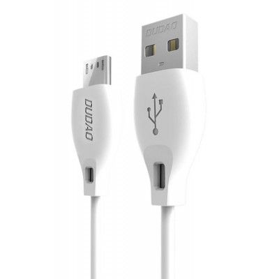 Dudao USB Till Micro USB Kabel 1m - Vit