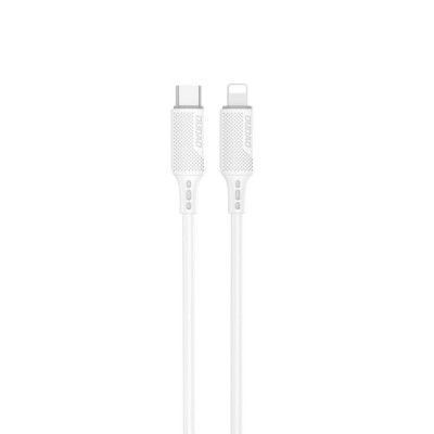Dudao USB-C till Lightning kabel 1M 20W PD L6S - Vit