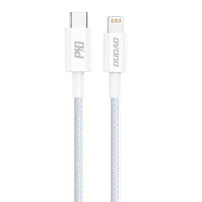 Dudao USB-C till Lightning kabel PD 20W 1m - Vit