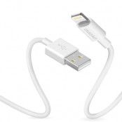 Dudao USB/lightning laddnings Kabel 3A 1m L1L Vit