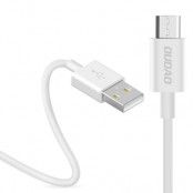 Dudao USB/micro USB laddnings Kabel 3A 1m L1M Vit