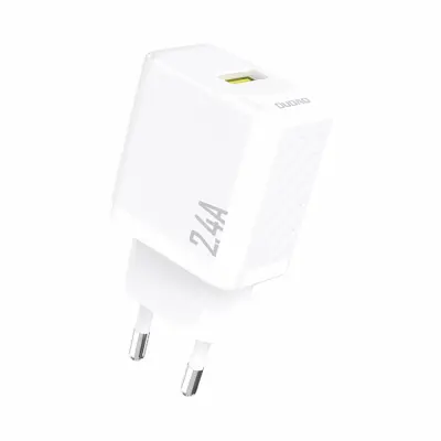 Dudao Väggladdare A23 2.4A USB-A - Vit