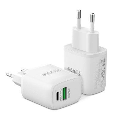 Duzzona Väggladdare 30W USB Till Typ-C - Vit
