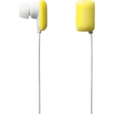 ELECOM GUM- In ear headphones - Gul