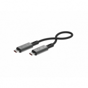 Elements USB-C Till USB-C kabel 0.3M - Svart