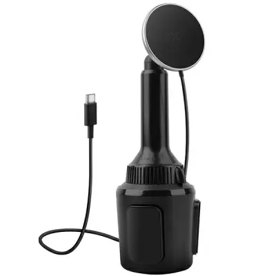 ENERGEA MagSafe Bilhållare med Trådlös Laddare till Mugghållare