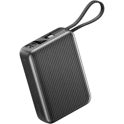 Energea PowerBank 20000mAh 45W USB-C Kabel - Grå