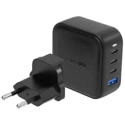Energea Snabbladdare 100W 3xUSB-C 1xUSB-A PD-PPS-QC