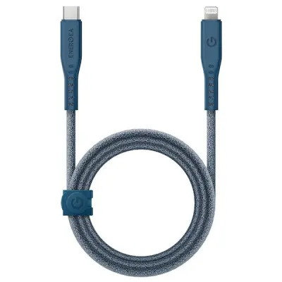 Energea USB-C till Lightning Kabel 60W 3A 1.5m - Blå
