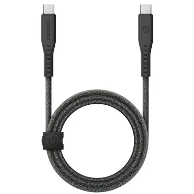 Energea USB-C till USB-C Kabel 240W 5A 1.5m Snabbladdning - Svart