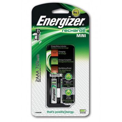 ENERGIZER Laddare Mini 2x AAA 700mAh