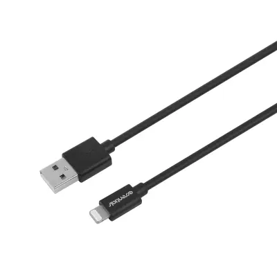 Essentials MFi Lightning USB-A Kabel 1m - Svart