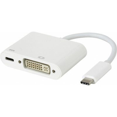 eStuff USB-C to DVI Charging Adapter