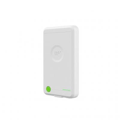 Exelium Power bank 3000 mAh med trådlös QI-laddning - Vit