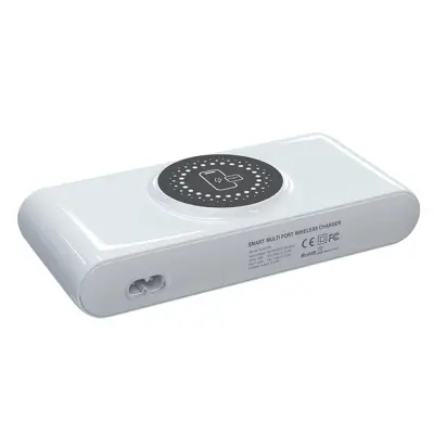 F9A 6-i-1 Multifunktionell 72W Trådlös Laddare med 2 USB + 2 Type C, EU