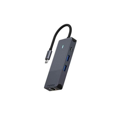 RAPOO Multiport UCM-2004 8-i-1 USB-C-Adapter