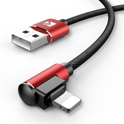 Floveme Lightning vinklad laddningskabel