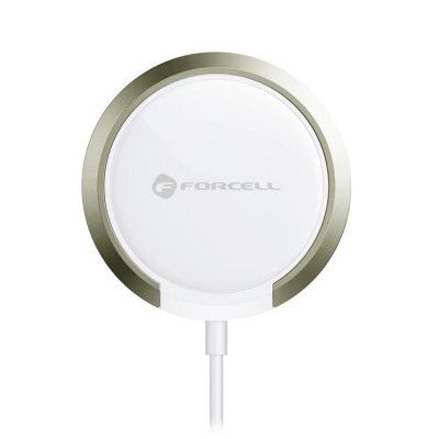 Forcell Magsafe Induction Laddare Med Stand - Vit