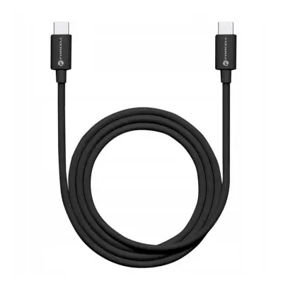 Forcell USB-C till USB-C Kabel 1m PD 48W C293 TUBE - Svart