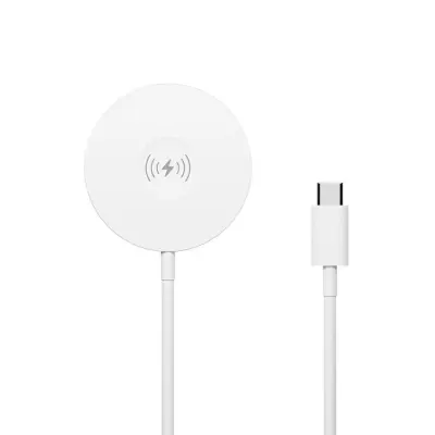 Forever 3i1 MagSafe Trådlös Laddare 15W Magnetisk MAWC-400 Vit