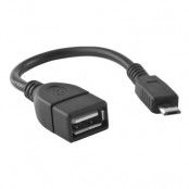 Forever Adapter USB till Micro-USB - Svart