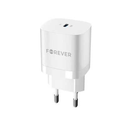 Forever GaN Väggladdare 1x USB-C 33W TC-05 - Vit