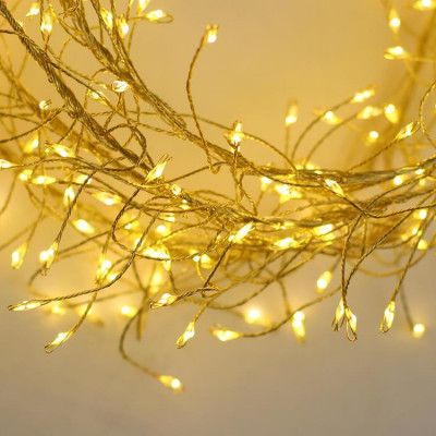 Forever String light Gyllene Twig 480LED 3m + 5m Kabel - Varm Vit