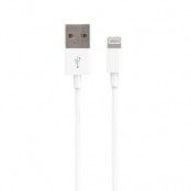 Forever USB-A till Lightning kabel 3m 1A - Vit