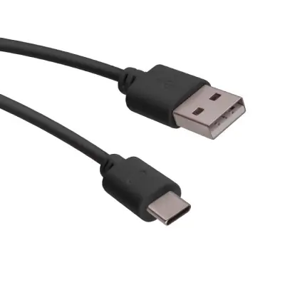 Forever USB Till USB-C Kabel 1m 1A - Svart