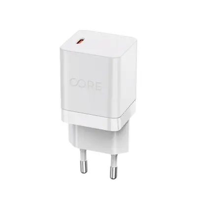 Forever Väggladdare 1xUSB-C 20W Core Smart - Vit