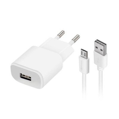 Forever Väggladdare MicroUSB 2A med Kabel - Vit