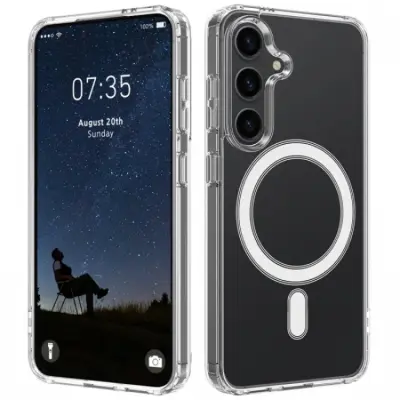 Galaxy A16 4G Mobilskal MagSafe Anti Shock 1.5 mm - Transparent