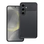 Galaxy S24 Mobilskal Carbon Premium - Svart