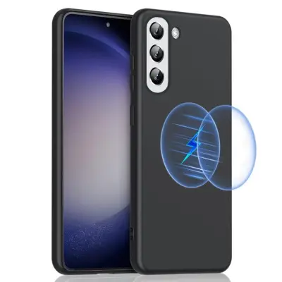 Galaxy S24 Plus Mobilskal Magsafe Liquid Series - Svart