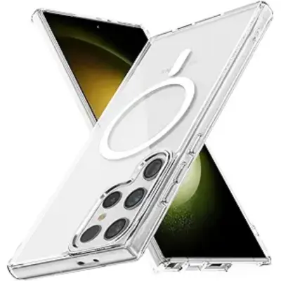 Galaxy S24 Ultra Mobilskal Magsafe - Transparent