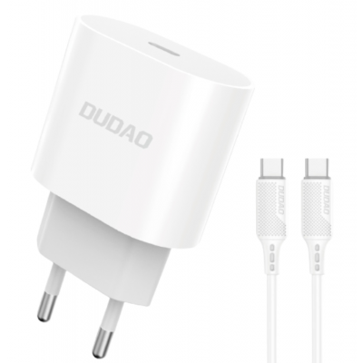 Galaxy Z Flip 4 Laddare - 1M Kabel & Väggladdare 20W - Dudao