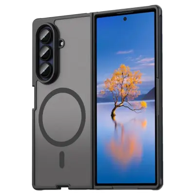 Galaxy Z Fold 7 5G Mobilskal MagSafe Anti Drop - Svart