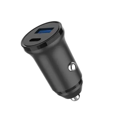 Gear Billaddare PD 30W QC 18W 1xUSB-C 1xUSB-A 12/24V