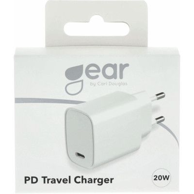 Gear Laddare 220V 1xUSB-C PD 20W
