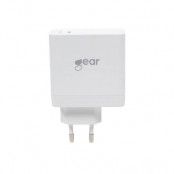 Gear Laddare 220V 1xUSB-C PD 20W - Vit