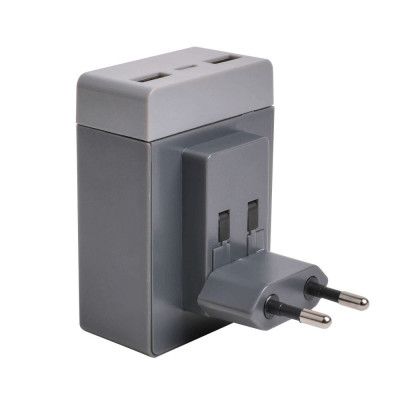 GEAR Laddare 220V 1xUSB-C PD 2xUSB A 2.4A PD 30W 3.0