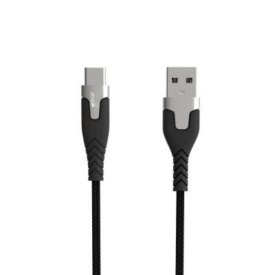 GEAR LaddPRO USB-C till USB-A kabel 2.0 1.5m Svart