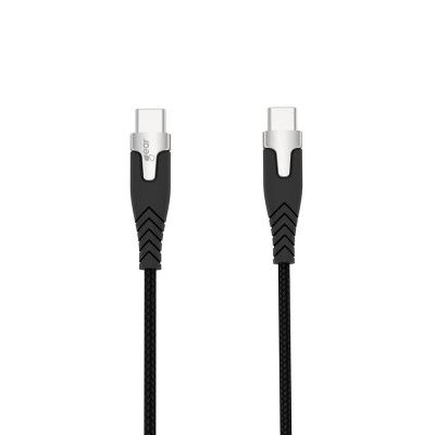 GEAR PRO USB-C till USB-C kabel 2.0 1.5m Svart