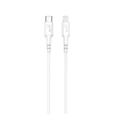 Gear USB-C Till Lightning 0.5m Kabel MFI C94 - Vit
